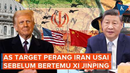 Trump Pasang Target, Perang Iran Selesai Sebelum Temui Xi Jinping