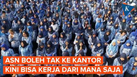 Aturan Baru, ASN Boleh Kerja dari Mana Saja dan Jam Fleksibel 