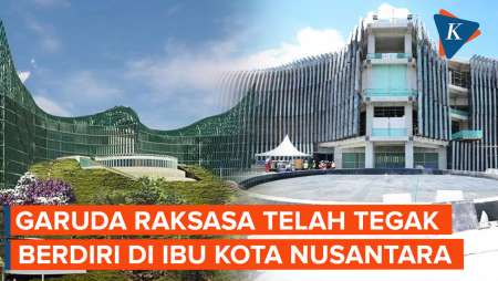 Wujud Kantor Presiden Berbentuk Garuda Raksasa di IKN