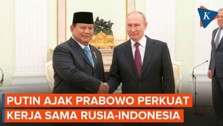 Putin Ajak Prabowo Kerja Sama Di Bidang Militer Hingga Antariksa