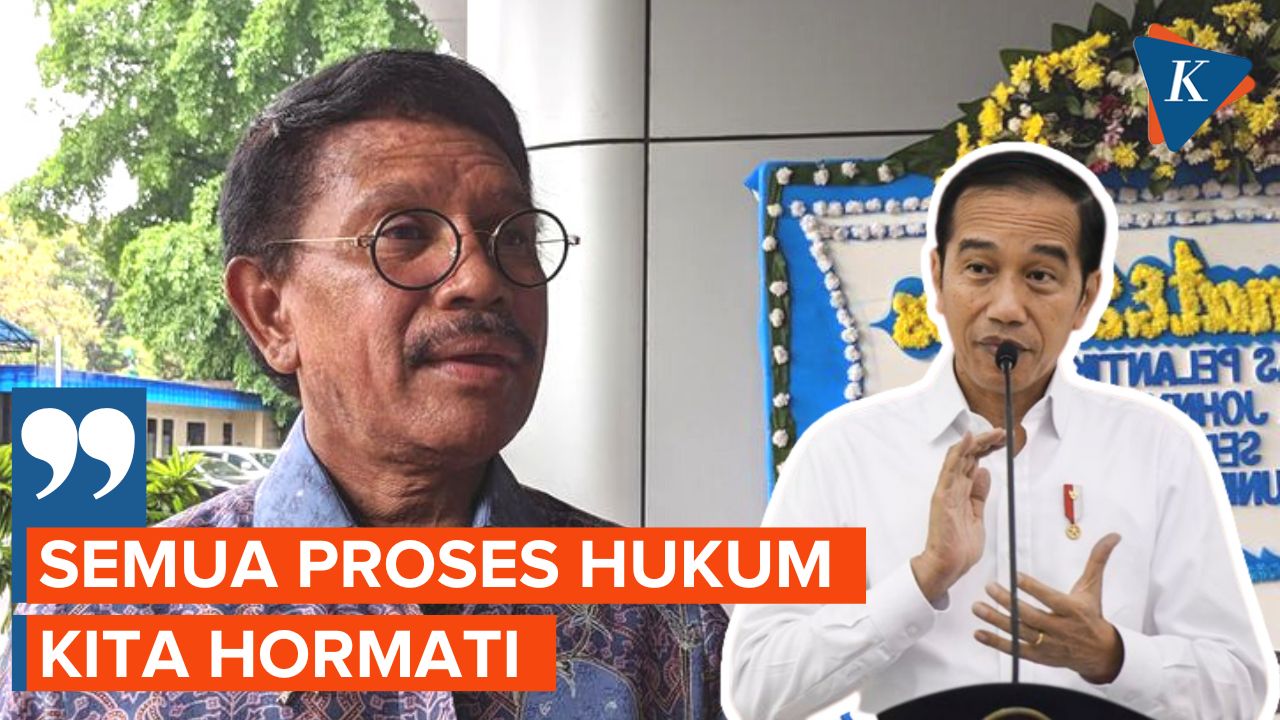 Respons Jokowi soal Pemeriksaan Johnny G Plate di Kejagung