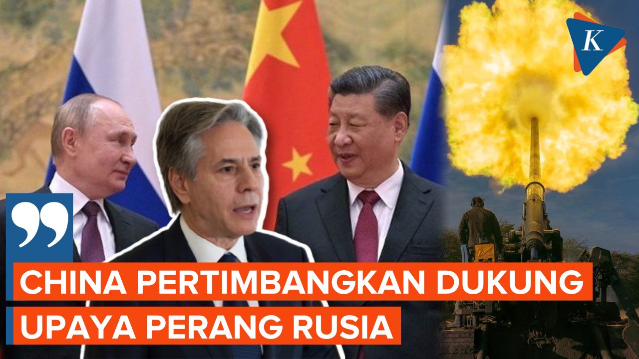 AS Khawatir China Bantu Rusia Serang Ukraina
