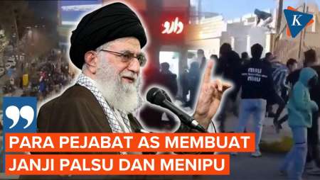 Trump Dukung Protes Di Iran, Khamenei: Presiden AS Bicara Omong Kosong