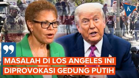 Wali Kota Los Angeles Tuding Kekacauan Diprovokasi Gedung Putih!