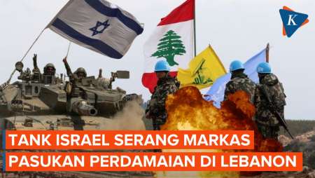 Jadi Sasaran! Markas Pasukan Perdamaian PBB Ditembaki Tank Israel