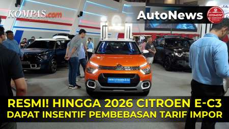 Citroen E-C3 Dapat Insentif Pembebasan Tarif Impor Hingga 2026