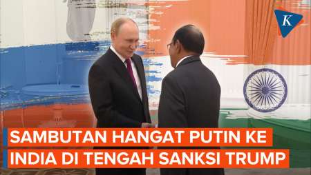 India Disambut “Mesra” Putin di Tengah Sanksi Tarif 50 Persen oleh Trump