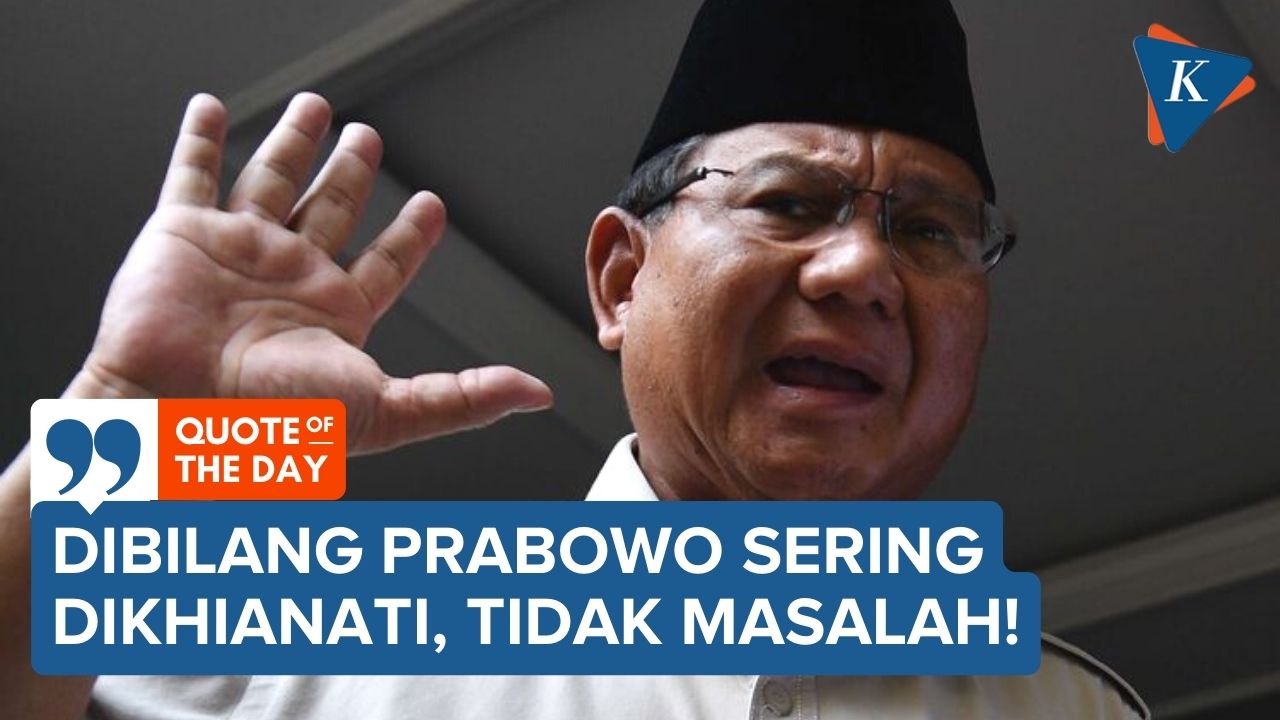 Curhat di Pidato HUT Gerindra, Prabowo Ngaku Sering Dikhianati