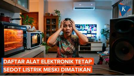 7 Alat Elektronik Rumah Tetap Sedot Listrik Meski Dimatikan