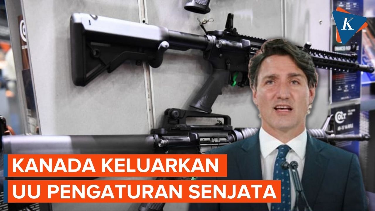 Kanada Atur Penjualan Pistol dan Mainan yang Mirip Senjata
