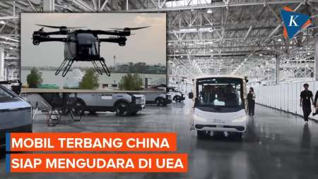 Mobil Terbang Buatan China Bersiap Mengudara di Langit UEA