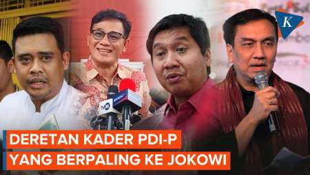 Effendi Dipecat, Ini Deretan Kader PDI-P yang Berpaling ke Jokowi