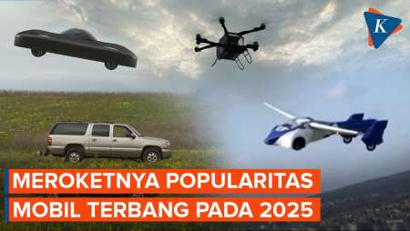 Fantastis! Mobil Terbang Buatan China Hingga Eropa Ramaikan Tahun 2025
