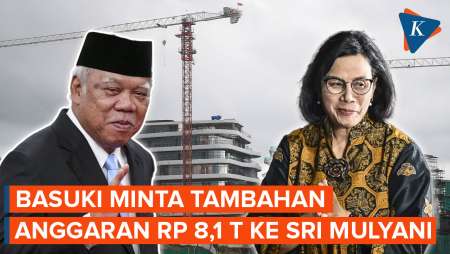 Basuki Minta Tambahan Anggaran Rp 8,1 Triliun ke Sri Mulyani, untuk Apa?