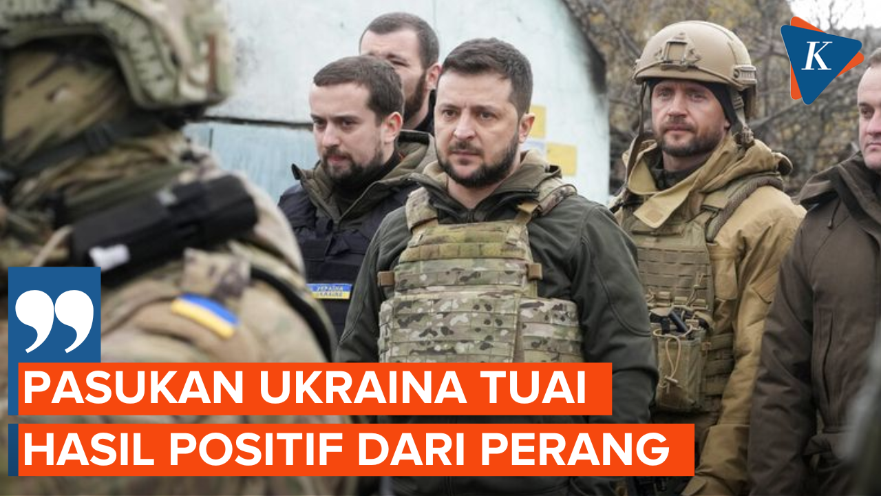 Zelenskyy: Pasukan Ukraina tuai hasil positif di medan perang