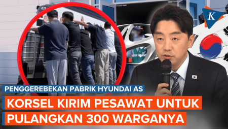 Pabrik Hyundai di AS Digerebek, Korsel Jemput 300 Warganya yang Ditahan