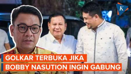 Golkar Siap Tampung Bobby Nasution Usai Dukung Prabowo Gibran