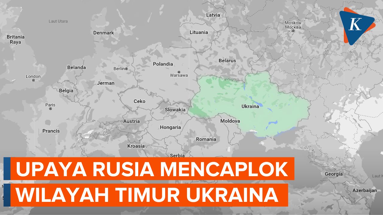 Rusia Disebut Berniat Menghapus Ukraina dari Peta Dunia
