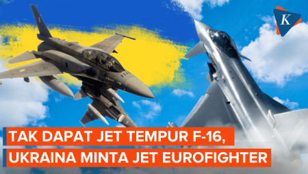 Tak Dapat Jet F-16, Ukraina Minta Jet Eurofighter Typhoon ke Jerman dan Inggris