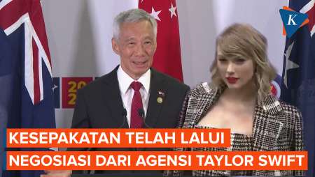 Disebut Buat Kesepakatan Eksklusif Konser Taylor Swift, PM Singapura: Itu Hasil Negosiasi