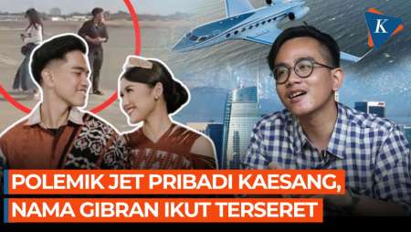 Nama Gibran Terseret Polemik Jet Pribadi Kaesang