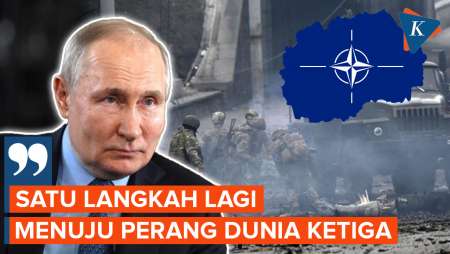 Putin Peringatkan Konflik Rusia-NATO Selangkah Menuju Perang Dunia Ketiga