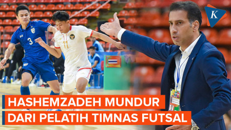 Bawa Timnas Futsal ke Peringkat 6 Asia, Mohammad Hashemzadeh Mundur dari Kursi Pelatih