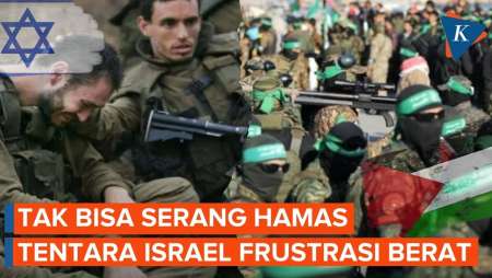Tentara Israel Frustrasi Tak Bisa Serang Hamas, Ini Penyebabnya!