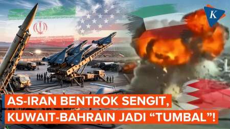 Balas AS! Iran Bombardir Kuwait-Bahrain
