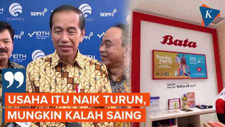 Kata Jokowi soal Pabrik Bata Tutup, Tegaskan Ekonomi Indonesia Baik 