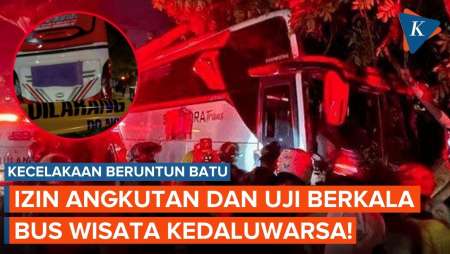 Terungkap! Izin Angkutan Bus yang Kecelakaan di Batu Sudah Kedaluwarsa