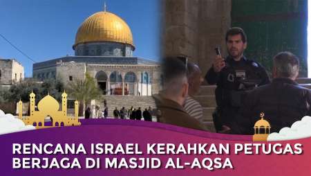 Israel Kerahkan Ribuan Polisi ke Masjid Al-Aqsa Jelang Shalat Jumat Pertama Ramadhan