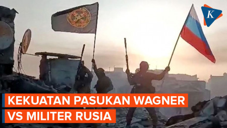 Perbandingan Kekuatan antara Pasukan Wagner dan Militer Rusia