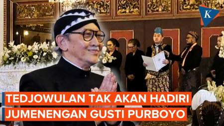 Maha Menteri Tedjowulan Tolak Hadiri Jumenengan Gusti Purboyo, Kenapa?