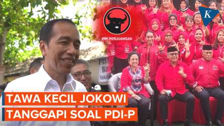 Respons Jokowi Ditanya soal PDI-P Merasa Ditinggalkannya