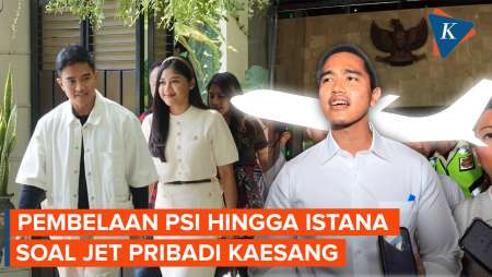 PSI dan Istana Bela Kaesang, Sebut Bukan Pejabat Publik hingga Jet Pribadi Milik Teman