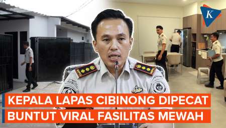 Kementerian Impias Pecat Kalapas Cibinong Buntut Temuan Fasilitas Mewah