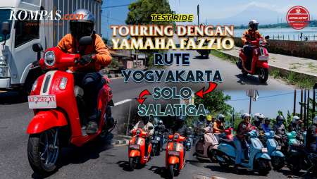 TEST RIDE | Yamaha Fazzio Hybrid Rute Yogyakarta-Solo-Salatiga