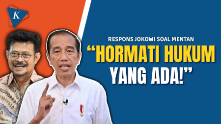 Jawaban Jokowi Saat Ditanya soal Dugaan Korupsi di Kementan