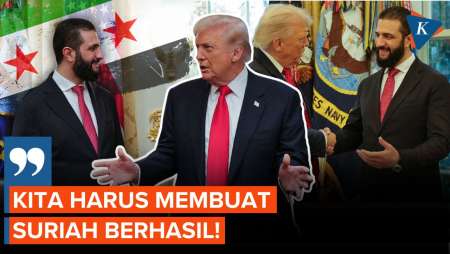 Alasan Trump "Ngebet" Kerjasama Dengan Suriah Meski Belum Akur Dengan Israel