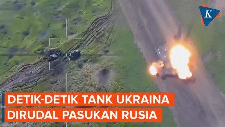 25 Tank Hancur Dibombardir Rudal Rusia, Serangan Balik Ukraina Gagal!