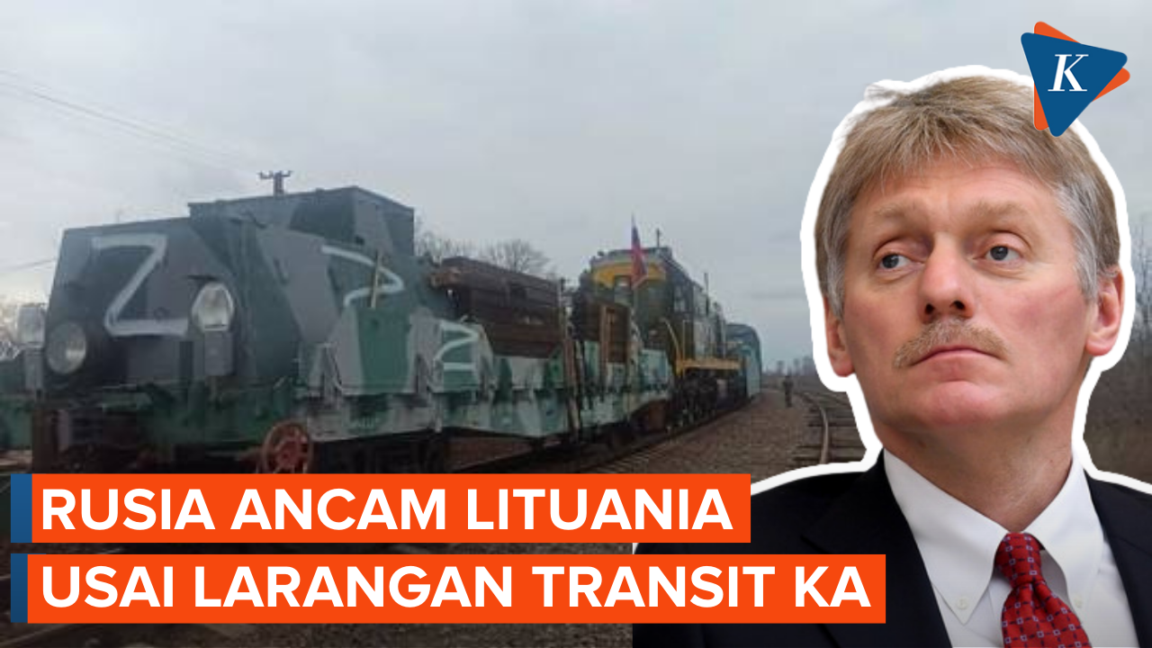 Larangan Transit Kereta Api Lituania yang Berujung Ancaman dari Rusia