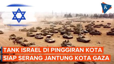 Situasi Terkini Gaza, Tank-tank Israel Terus Kepung Jantung Kota