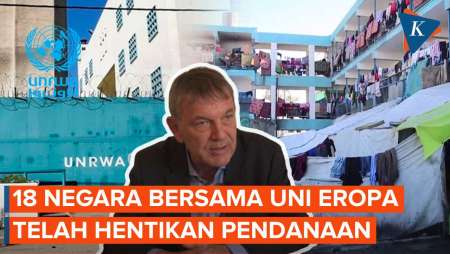 UNRWA Akan Berhenti Beroperasi jika Para Pendonor Hentikan Pendanaan