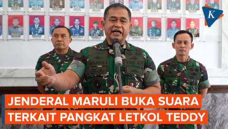 Blak-Blakan! KSAD Jenderal Maruli Bicara Soal Revisi UU TNI dan Pangkat Letkol Teddy