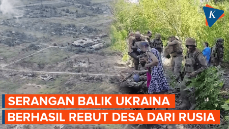 Serangan Balik Berbuah Manis, Ukraina Berhasil Rebut Satu Desa dari Rusia