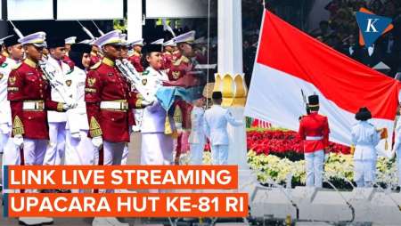 Link Live Streaming Upacara HUT Ke-81 RI Di Istana Merdeka