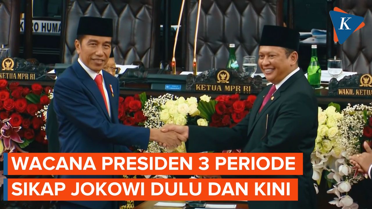 Empat Kali Wacana Presiden 3 Periode, Sikap Jokowi Dulu dan Kini