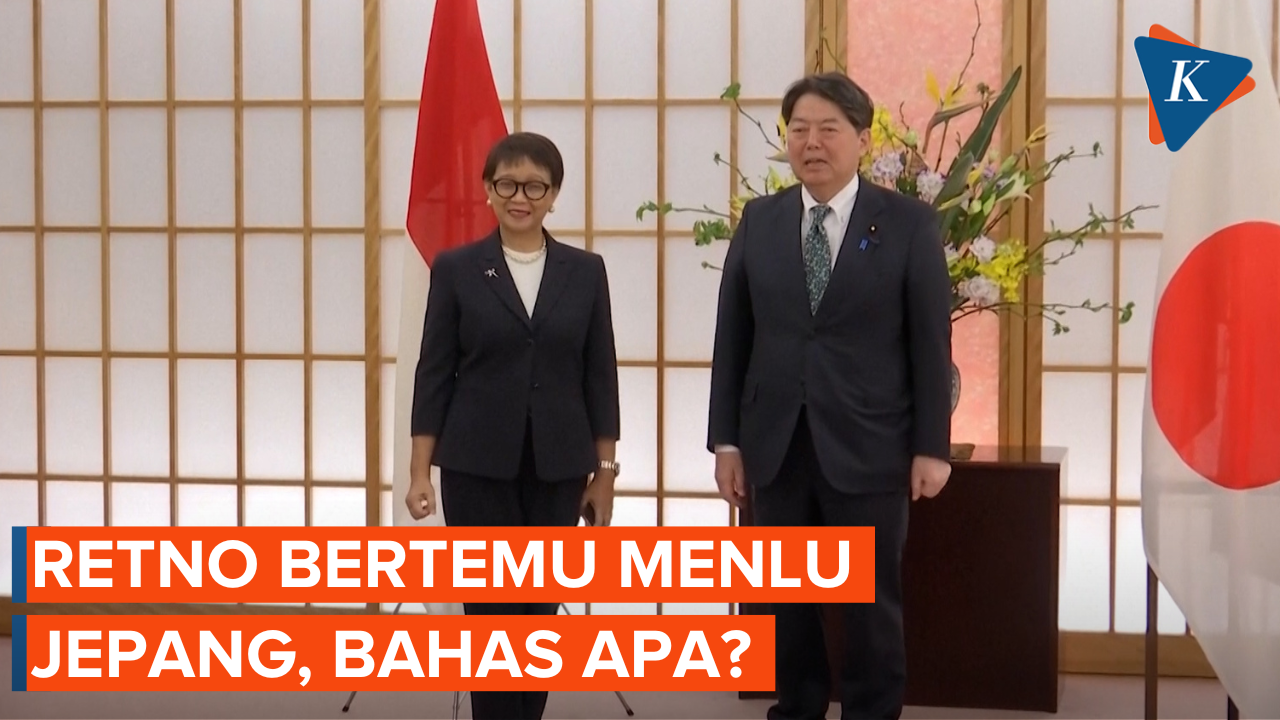 Ini yang Dibahas Retno Marsudi Saat Temui Menlu Jepang