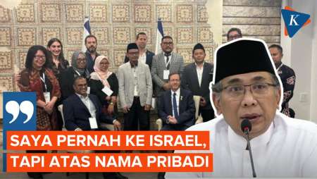 Gus Yahya: Saya juga Pernah ke Israel, tapi Atas Nama Pribadi, Tidak Bawa NU